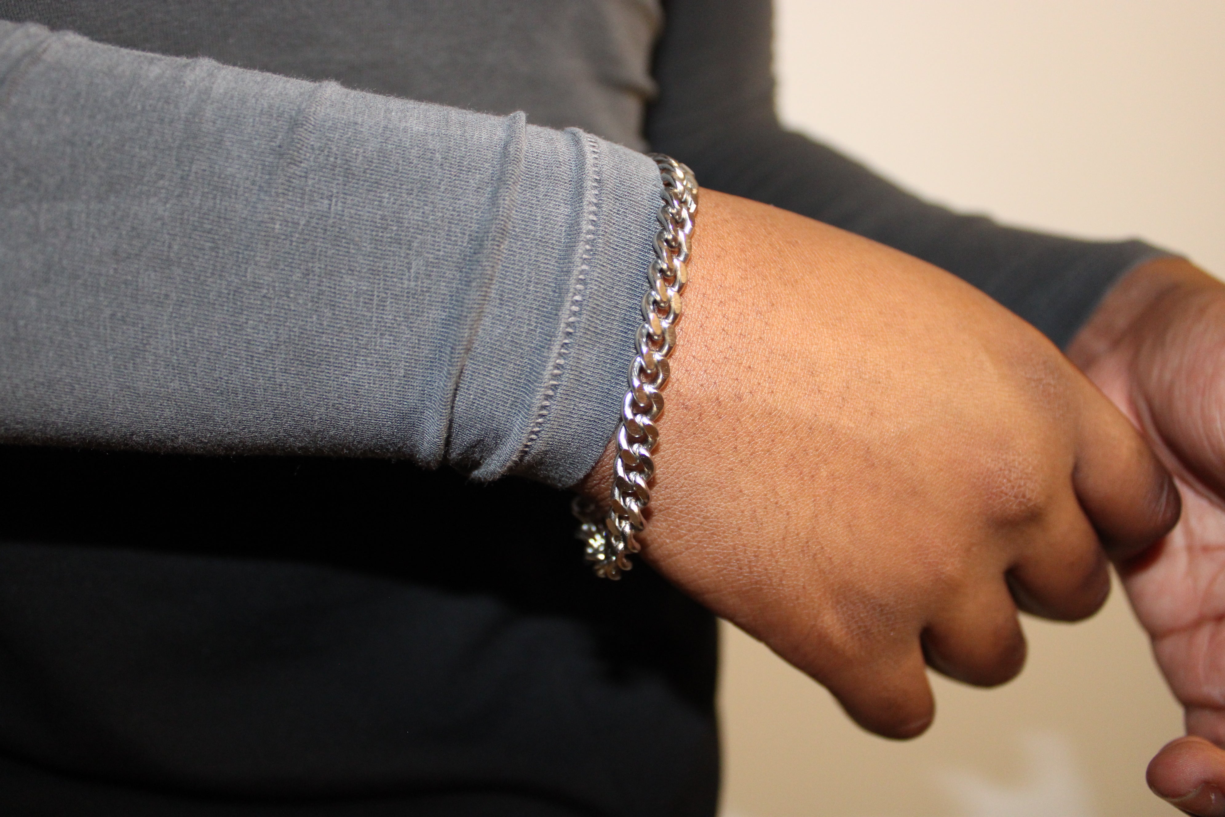 5mm Cuban Link Bracelet - Silver