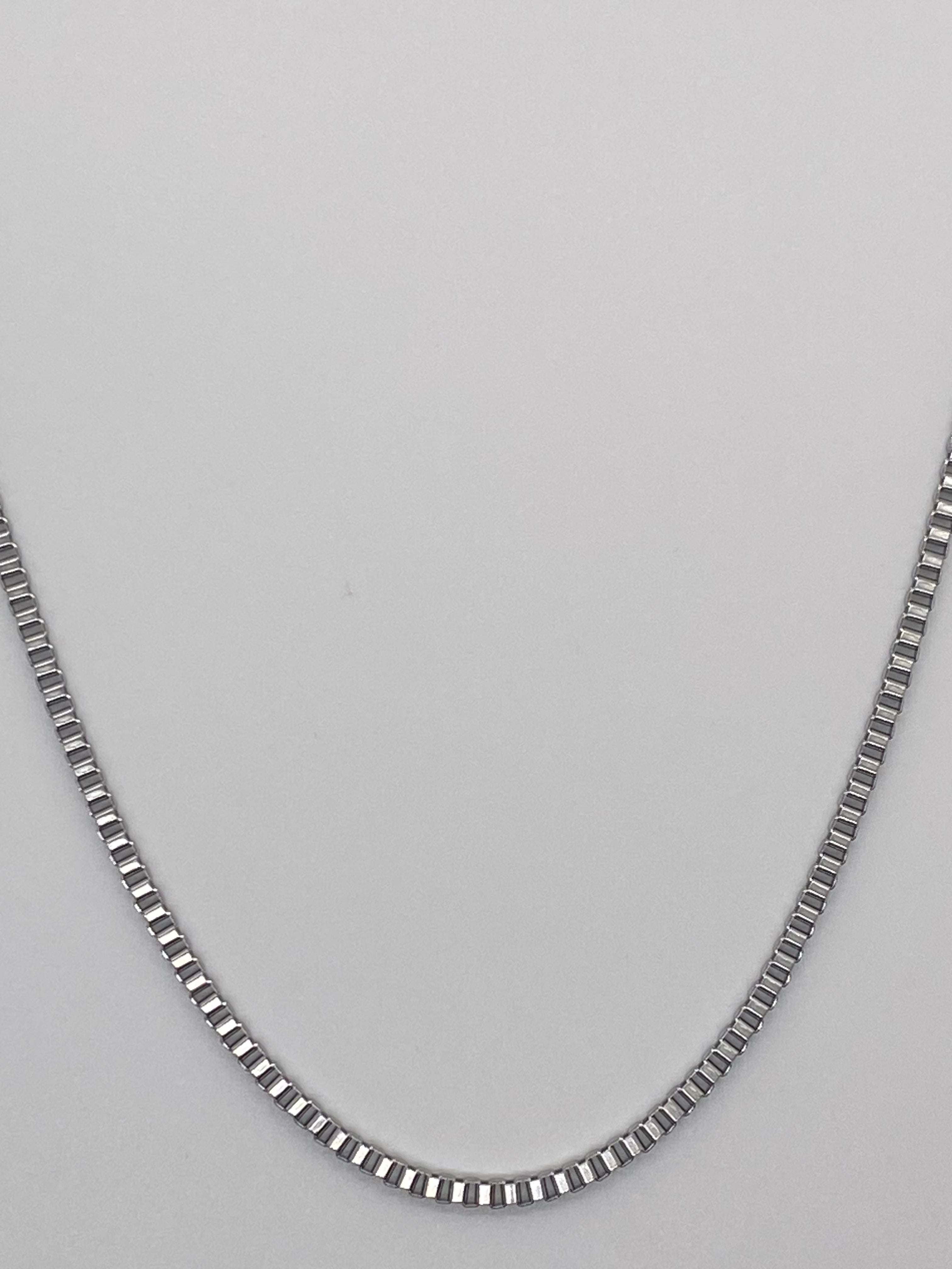 3mm Square Box Chain - Silver