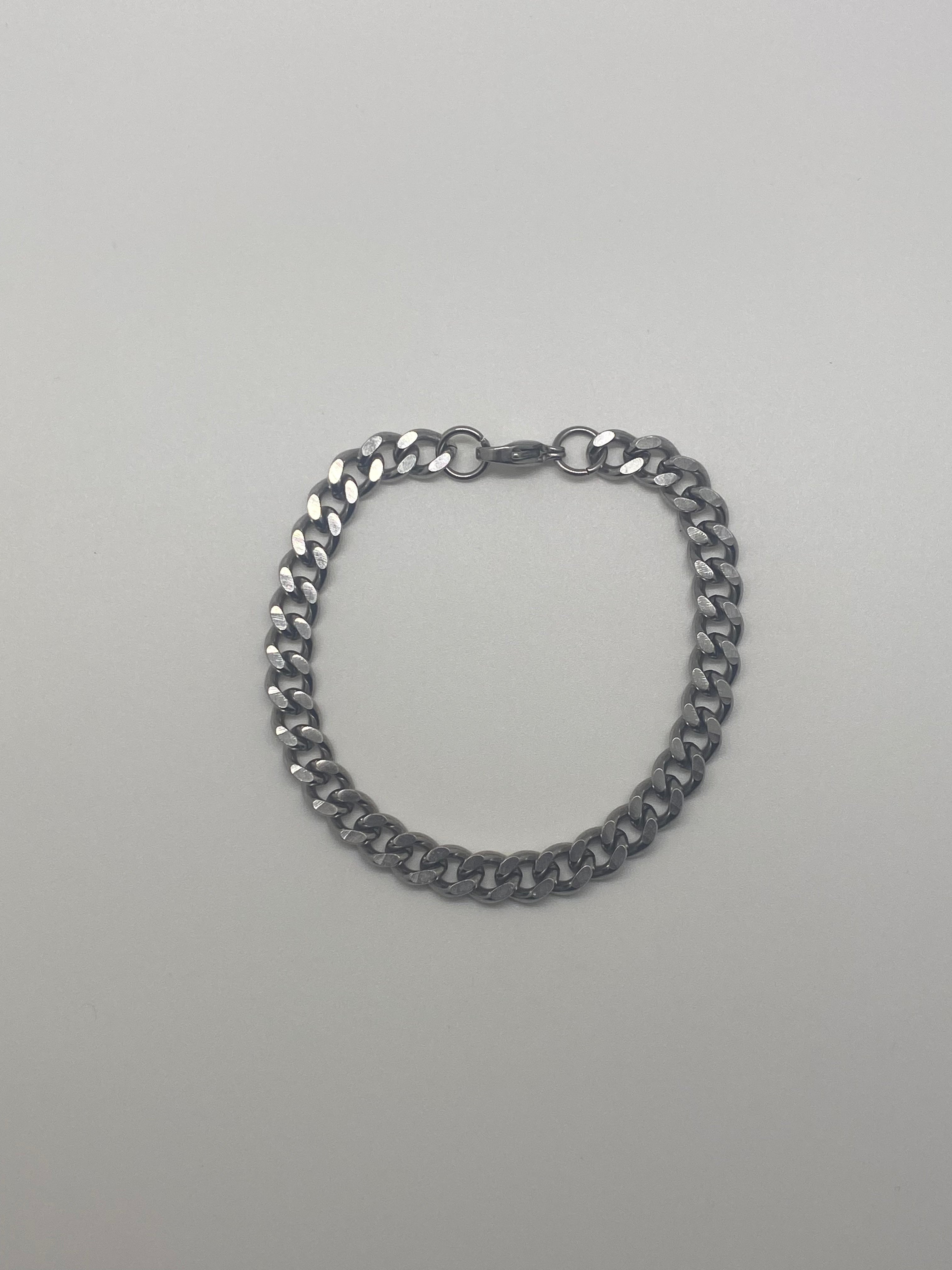 7mm Cuban Link Bracelet - Silver